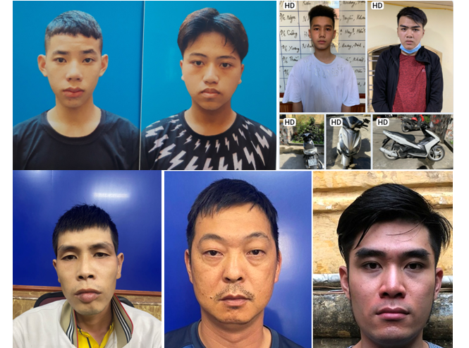 Công an quận Ngô Quyền: Liên tiếp triệt phá 3 vụ cướp giật tài sản, 1 vụ cướp tài sản